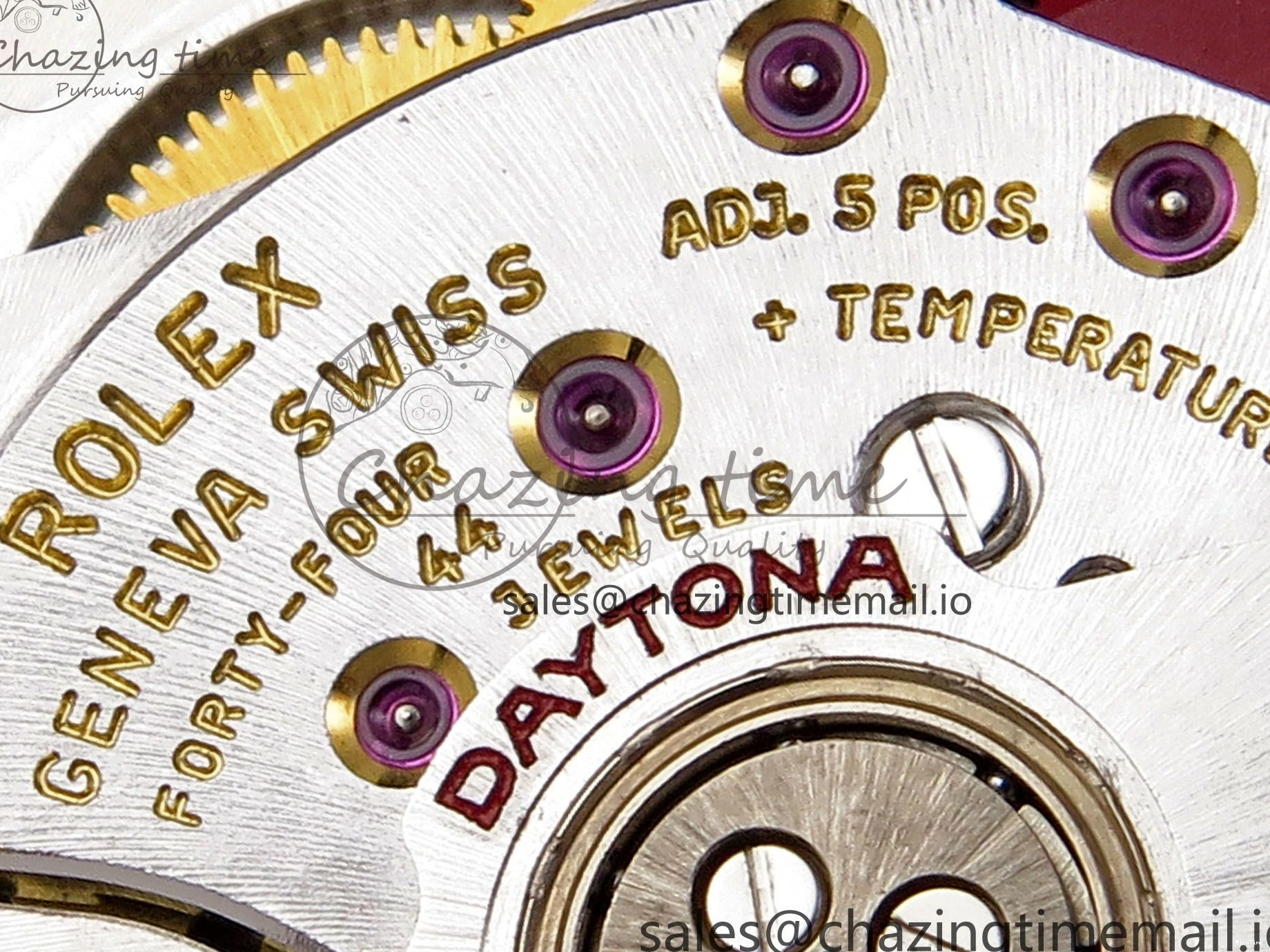 MiroTime 0901 Daytona 116518 VSF 1:1 Best Edition 904L Steel YG Dial on Oysterflex Strap DD Sustainable 1003